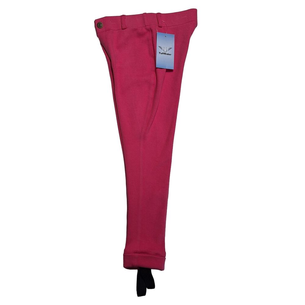 Tuff Rider solid jersey low rise pull-on jodhpurs - Picture 4 of 10